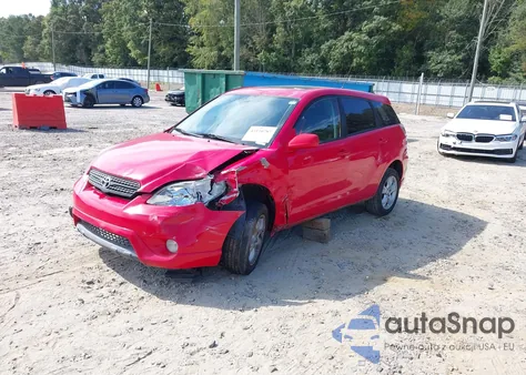 2005 Toyota Matrix Xr из США, поврежденный, VIN 2T1KR32E55C420682